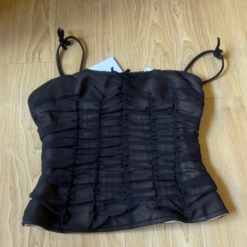 NWT WITH JEAN IRENE TOP